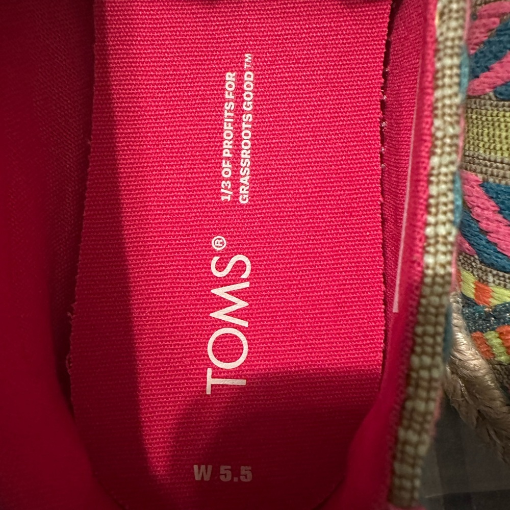Toms Multicolor Patterned Espadrilles - Picture 3 of 6